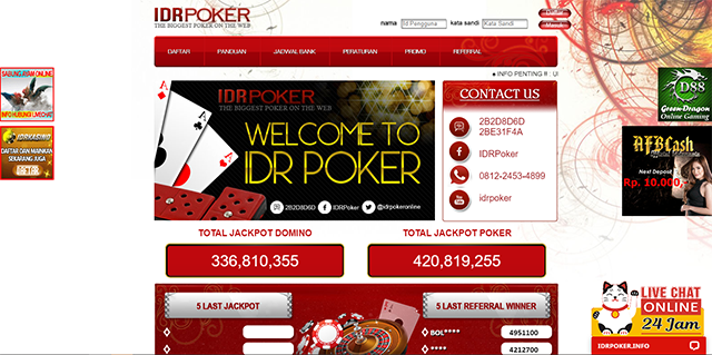 IDR Poker Situs Judi Deposit Pulsa